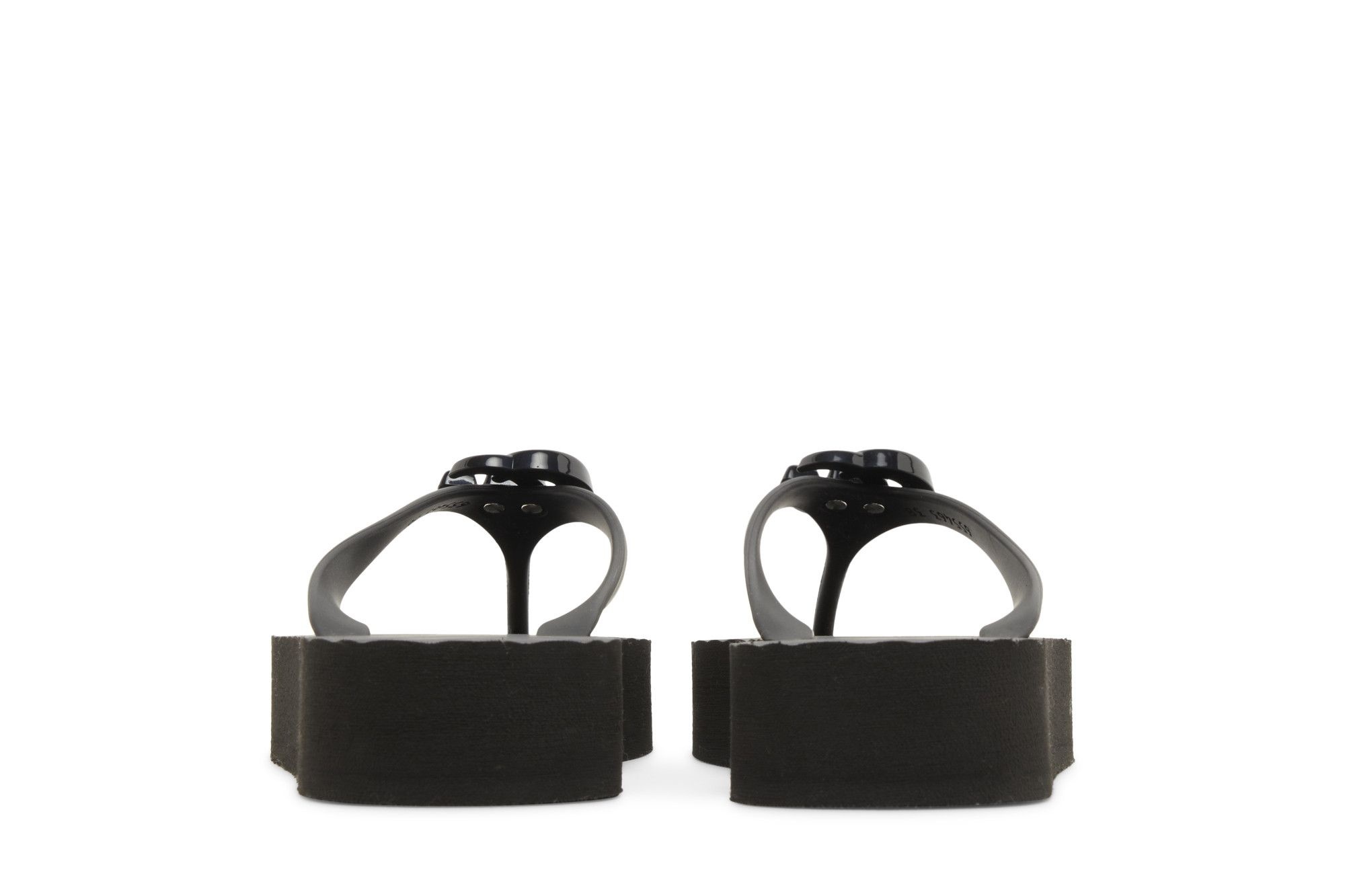 Gucci Wmns Chevron Thong Sandal 'Black'