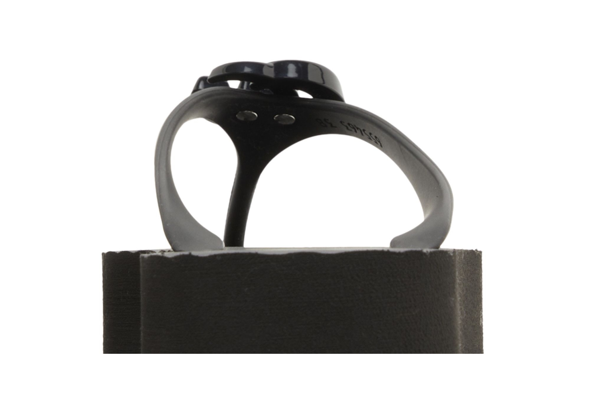 Gucci Wmns Chevron Thong Sandal 'Black'