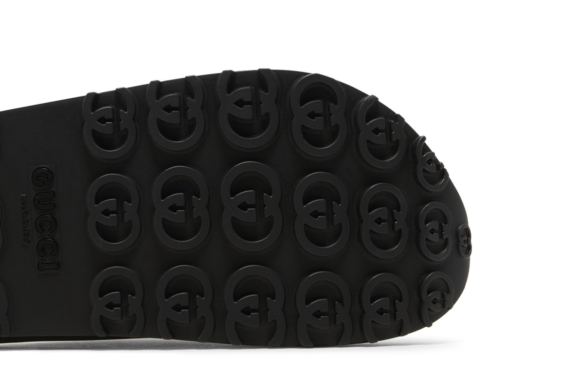 Gucci Sandal 'Interlocking G - Dark Grey Khaki'