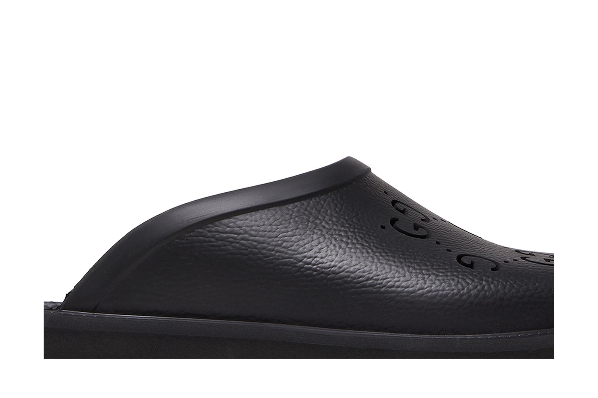 Gucci Slip On Sandal 'Cut Out Monogram - Black'