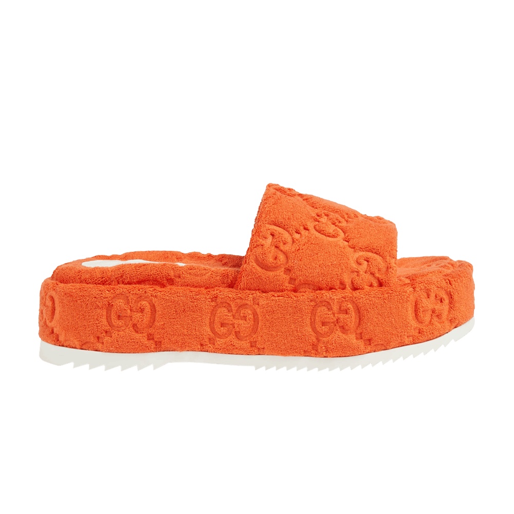 Gucci Wmns GG Platform Sandal 'Orange'