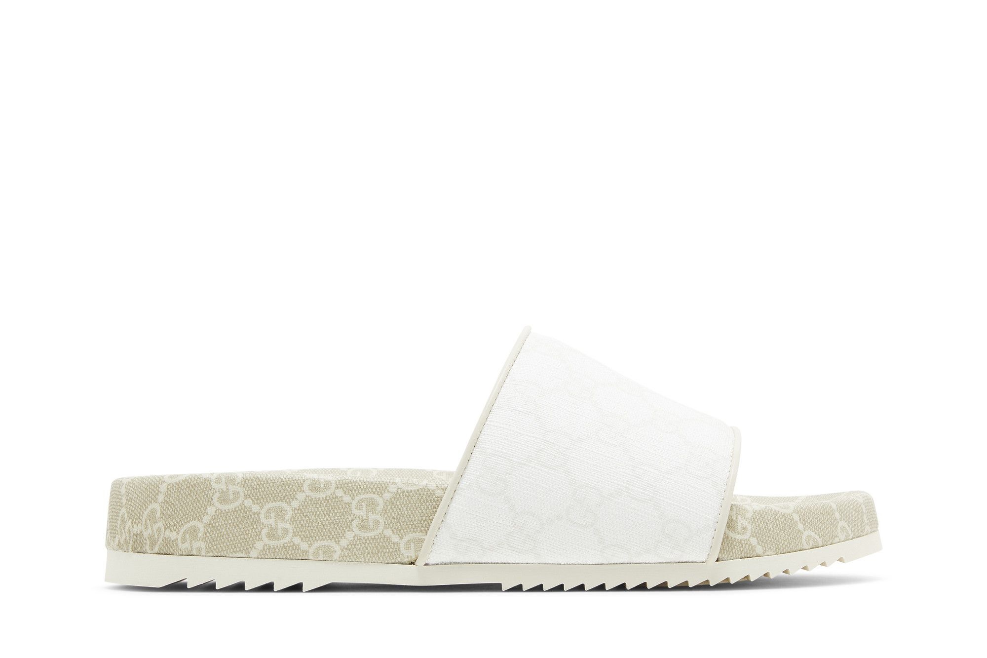 Gucci GG Supreme Sandal 'White'