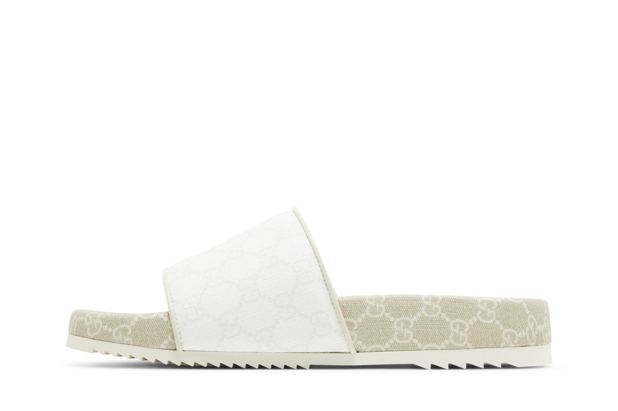 Gucci GG Supreme Sandal 'White'