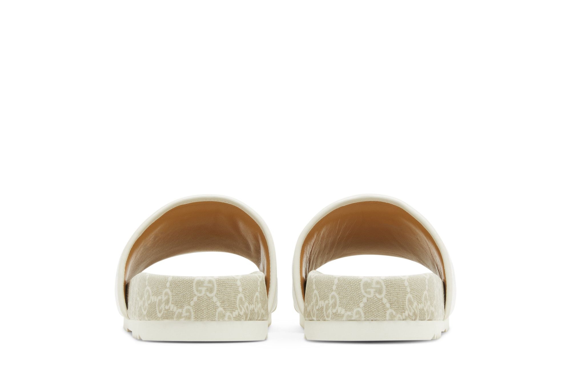 Gucci GG Supreme Sandal 'White'