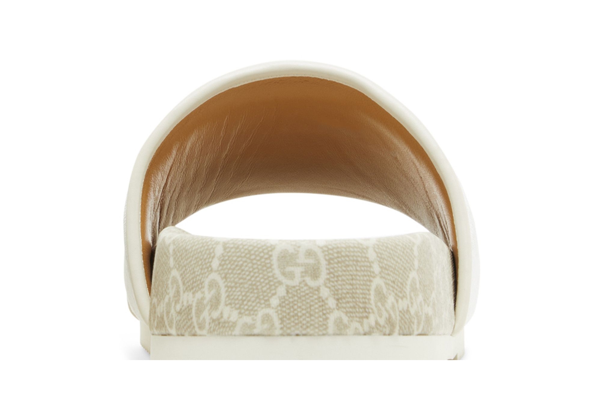 Gucci GG Supreme Sandal 'White'