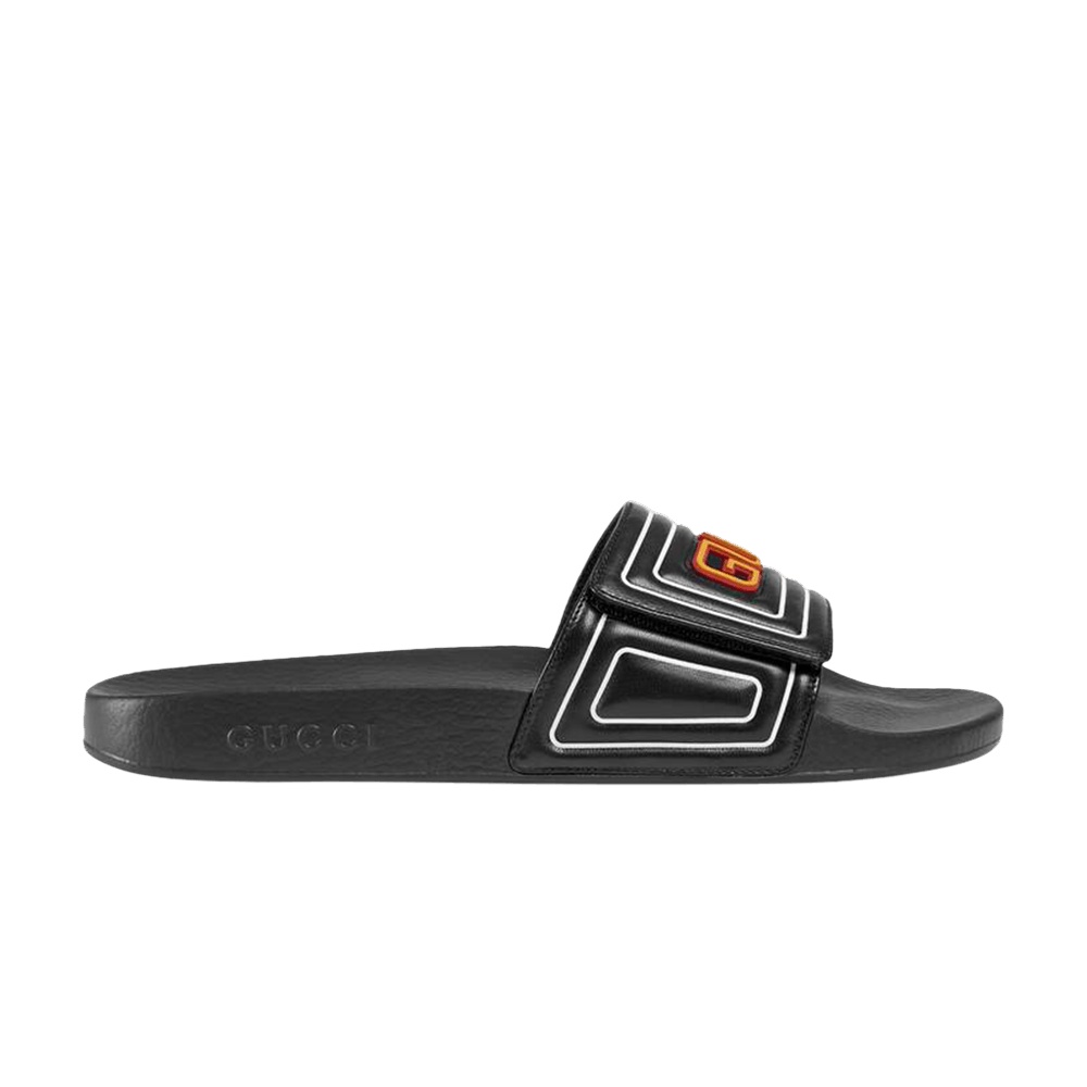 Gucci Slide 'Gucci Logo - Black'