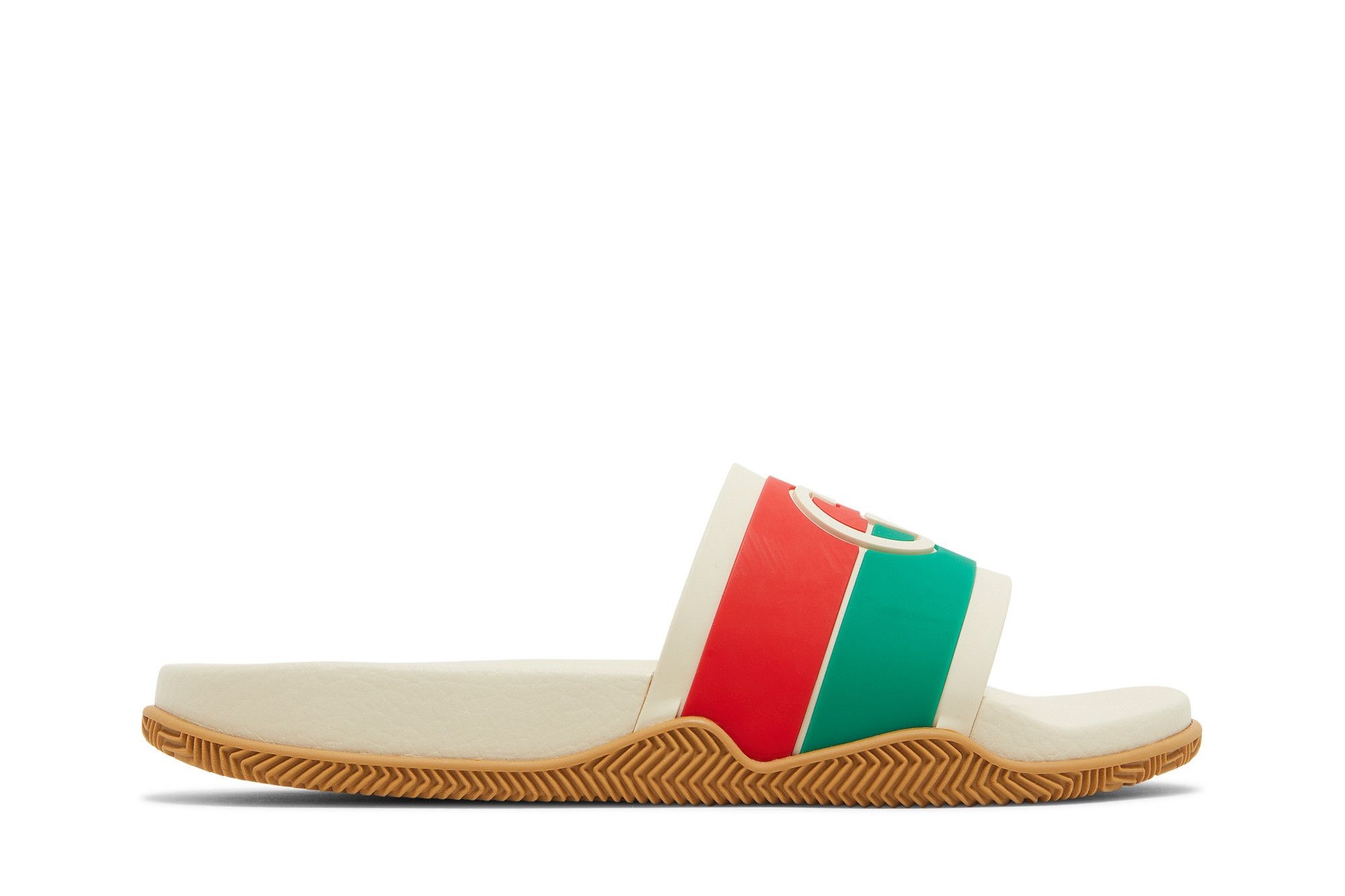 Gucci Slide 'Interlocking G - Orange Green'