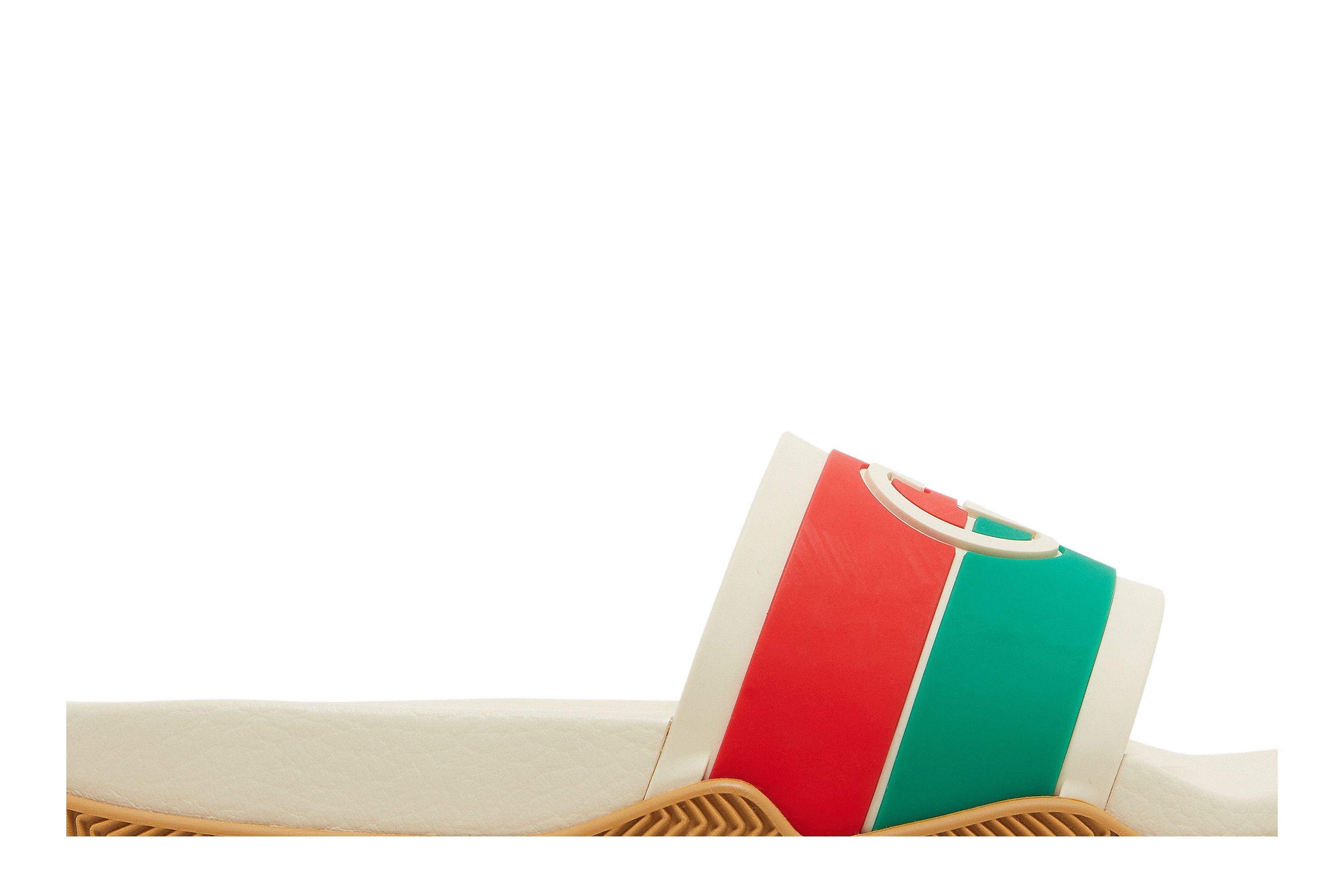 Gucci Slide 'Interlocking G - Orange Green'