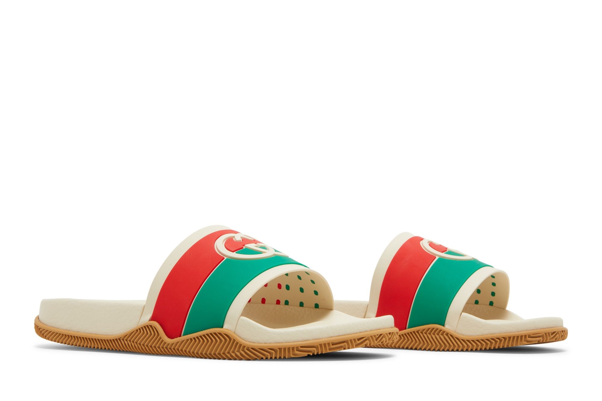 Gucci Slide 'Interlocking G - Orange Green'