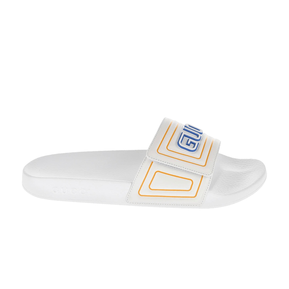Gucci Slide 'Gucci Logo - White'