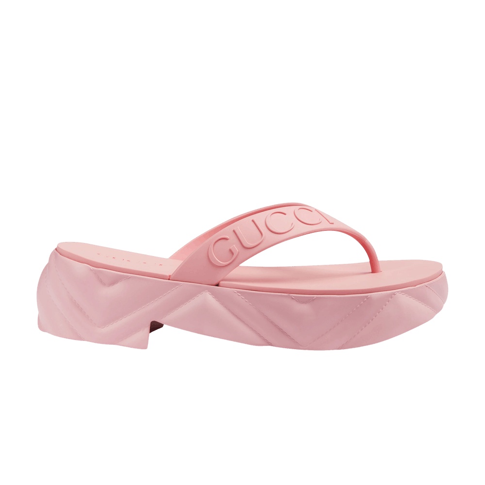 Gucci Wmns Thong Platform Sandal 'Pink'