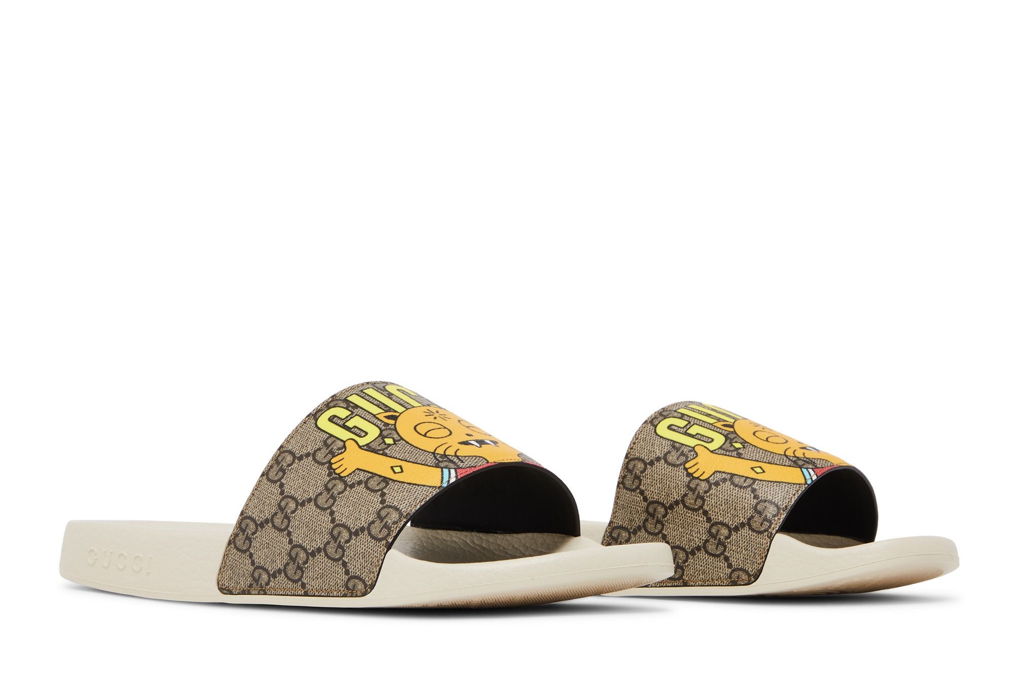 Pablo Delcielo x Gucci GG Supreme Slide 'Cat'