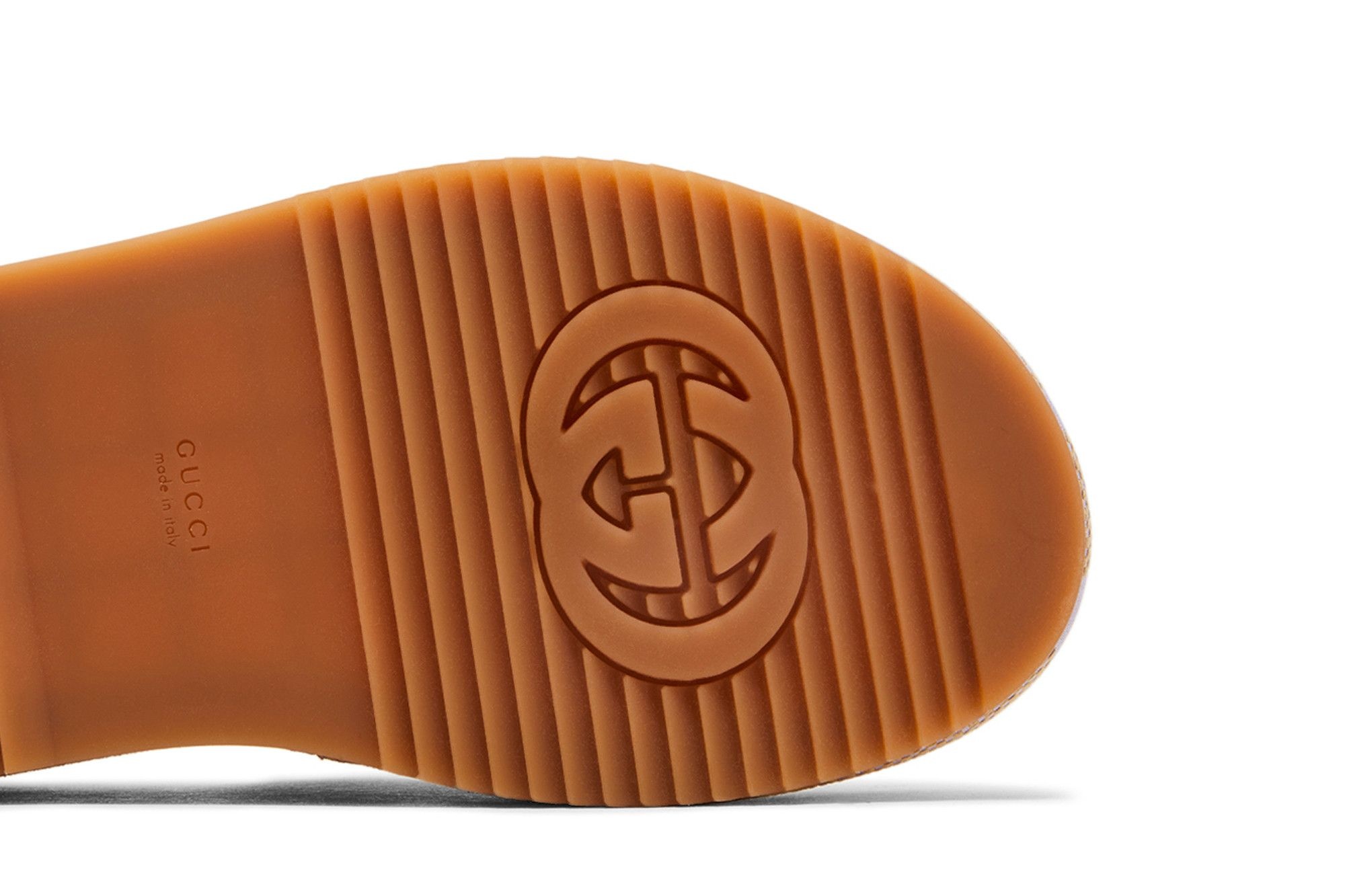 Gucci Wmns Platform Sandal 'Jumbo GG - Beige Lapis'