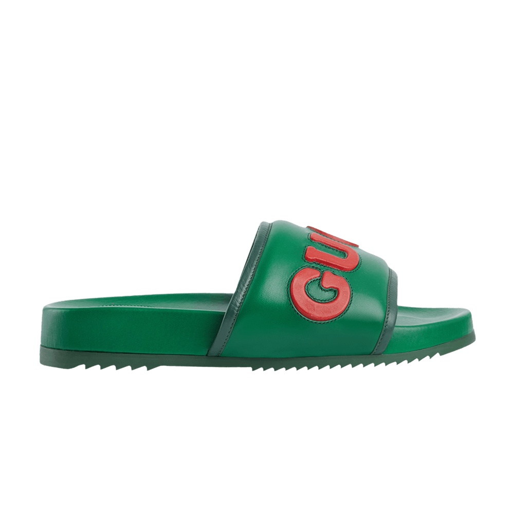Gucci Jumbo Logo Slide 'Green Red'