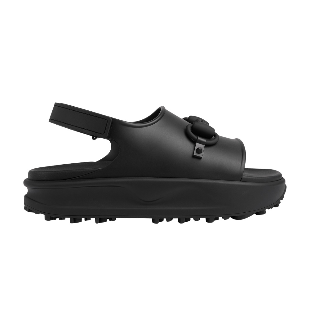 Gucci Horsebit Flatform Sandal 'Black'