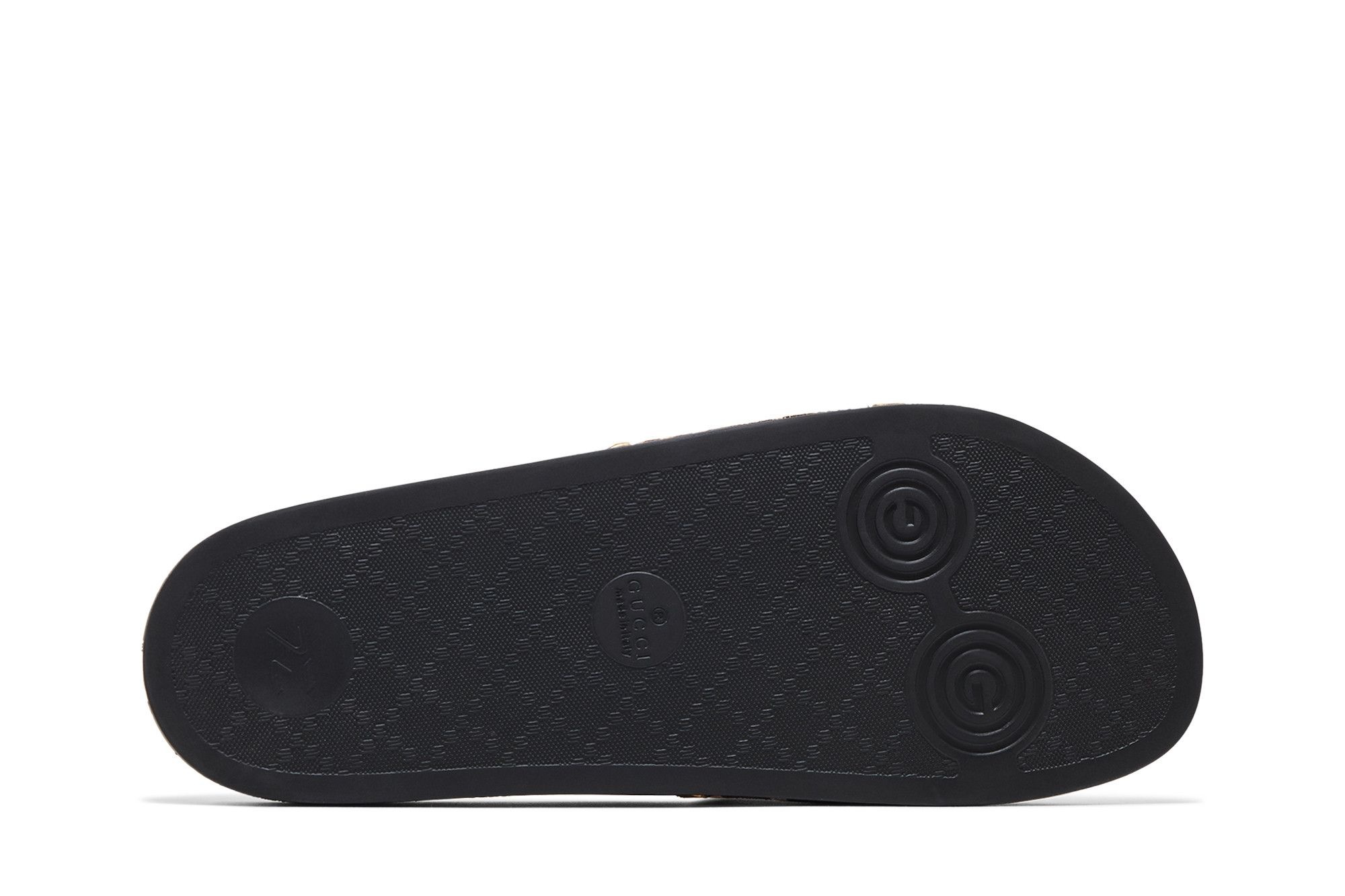 Gucci Pursuit 72 Knit Slide 'Brown Gold'
