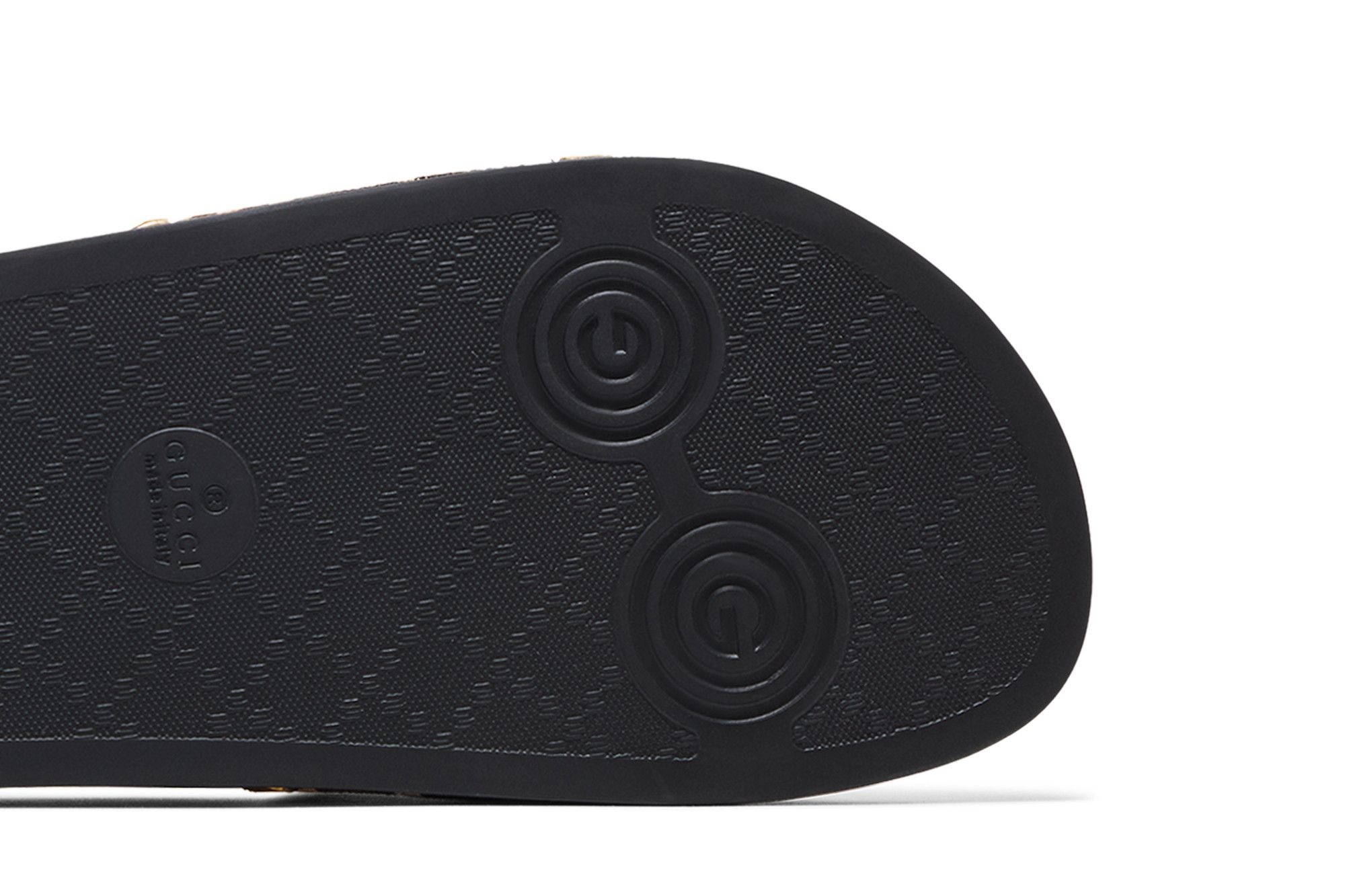 Gucci Pursuit 72 Knit Slide 'Brown Gold'