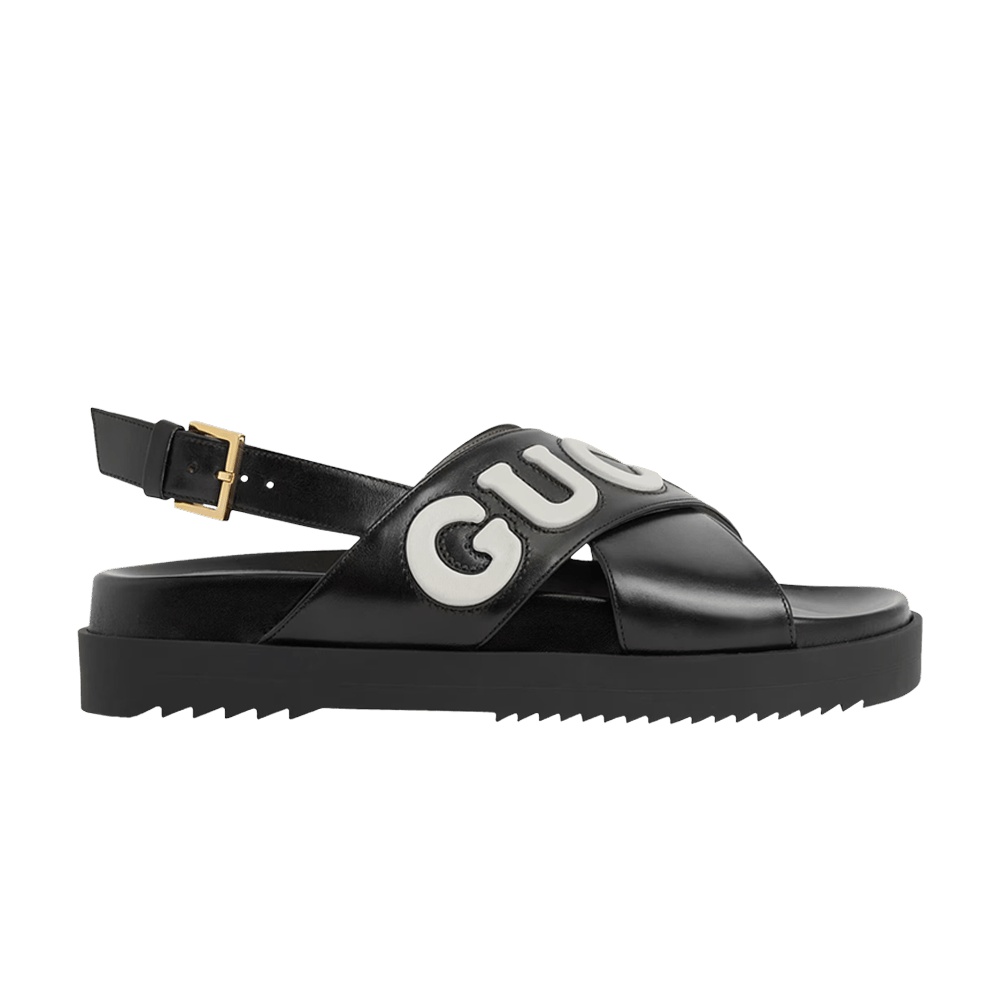 Gucci Wmns Crossover Sandal 'Black White'