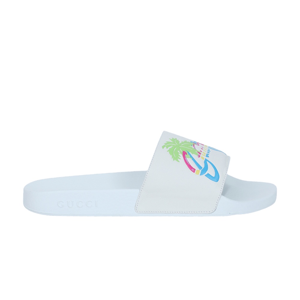 Gucci Pursuit Slide 'Hawaii - White'