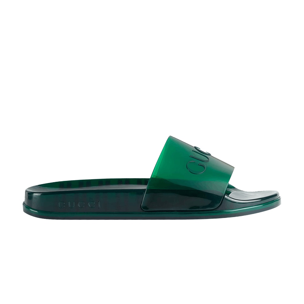 Gucci Slide Sandal 'Transparent Green'