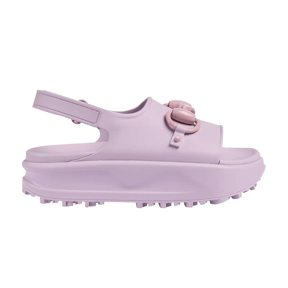 Gucci Wmns Horsebit Flatform Sandal 'Light Pink'