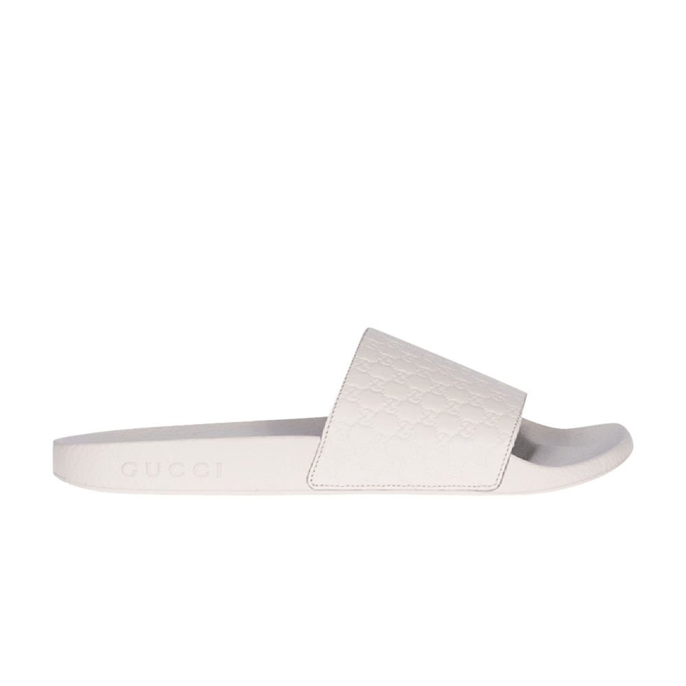 Gucci MicroGuccissima Slide 'White'