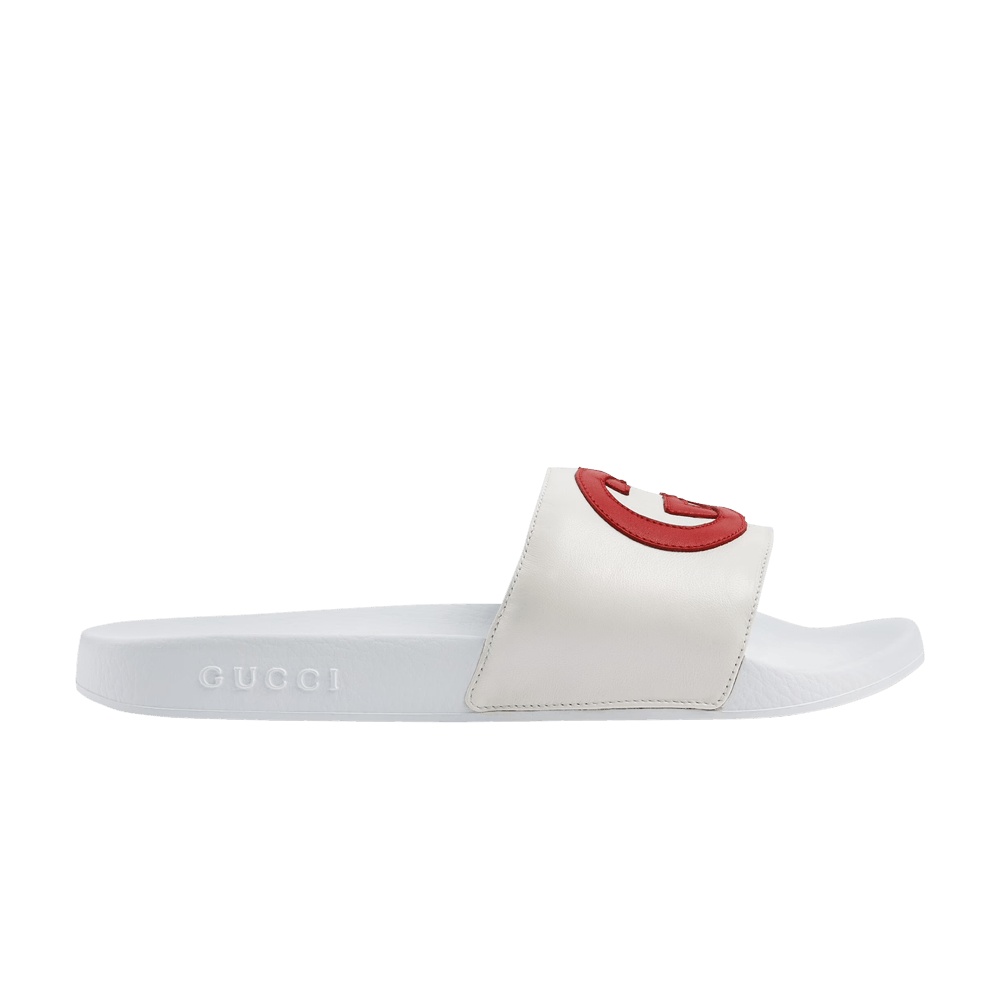 Gucci Slide 'Interlocking G - White'