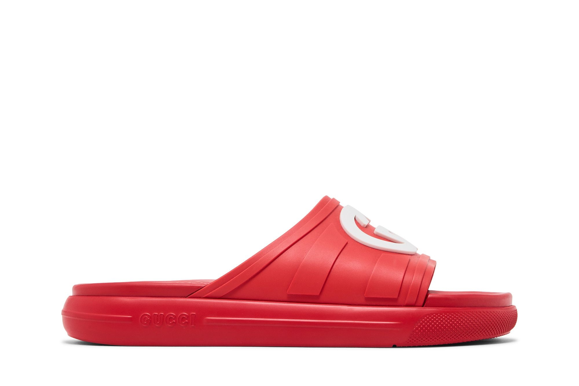 Gucci Slide 'Interlocking G - Maple Red'