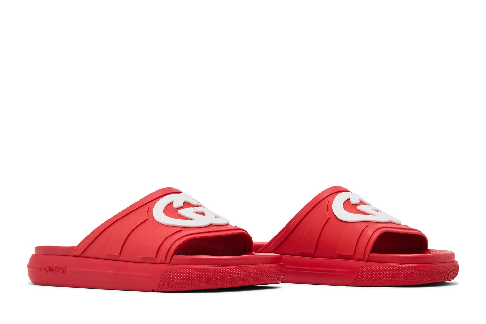 Gucci Slide 'Interlocking G - Maple Red'