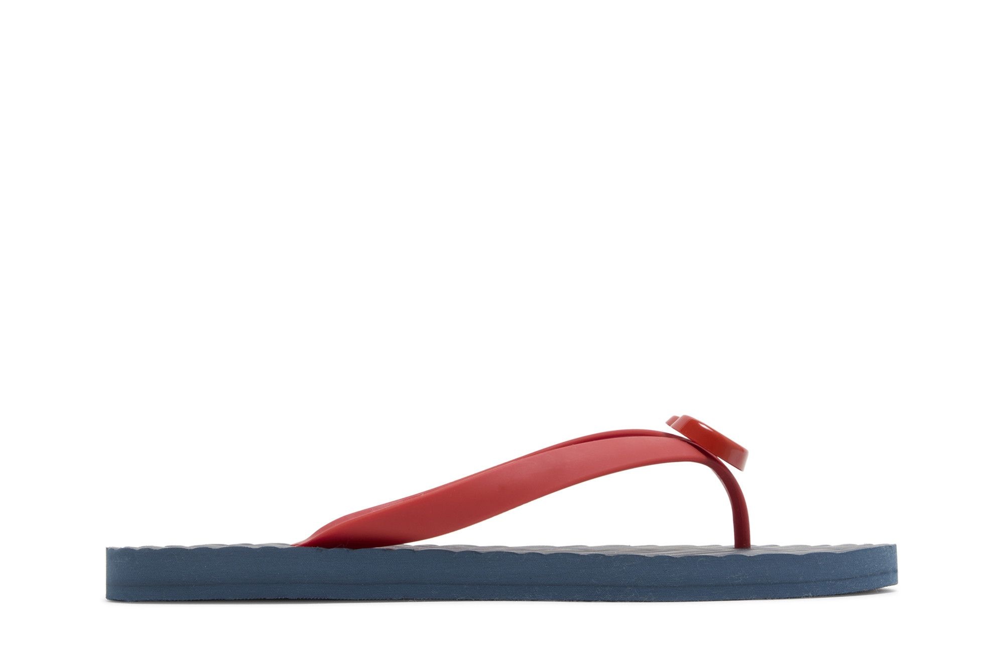 Gucci Thong Sandal 'Blue Chevron Red Resin'