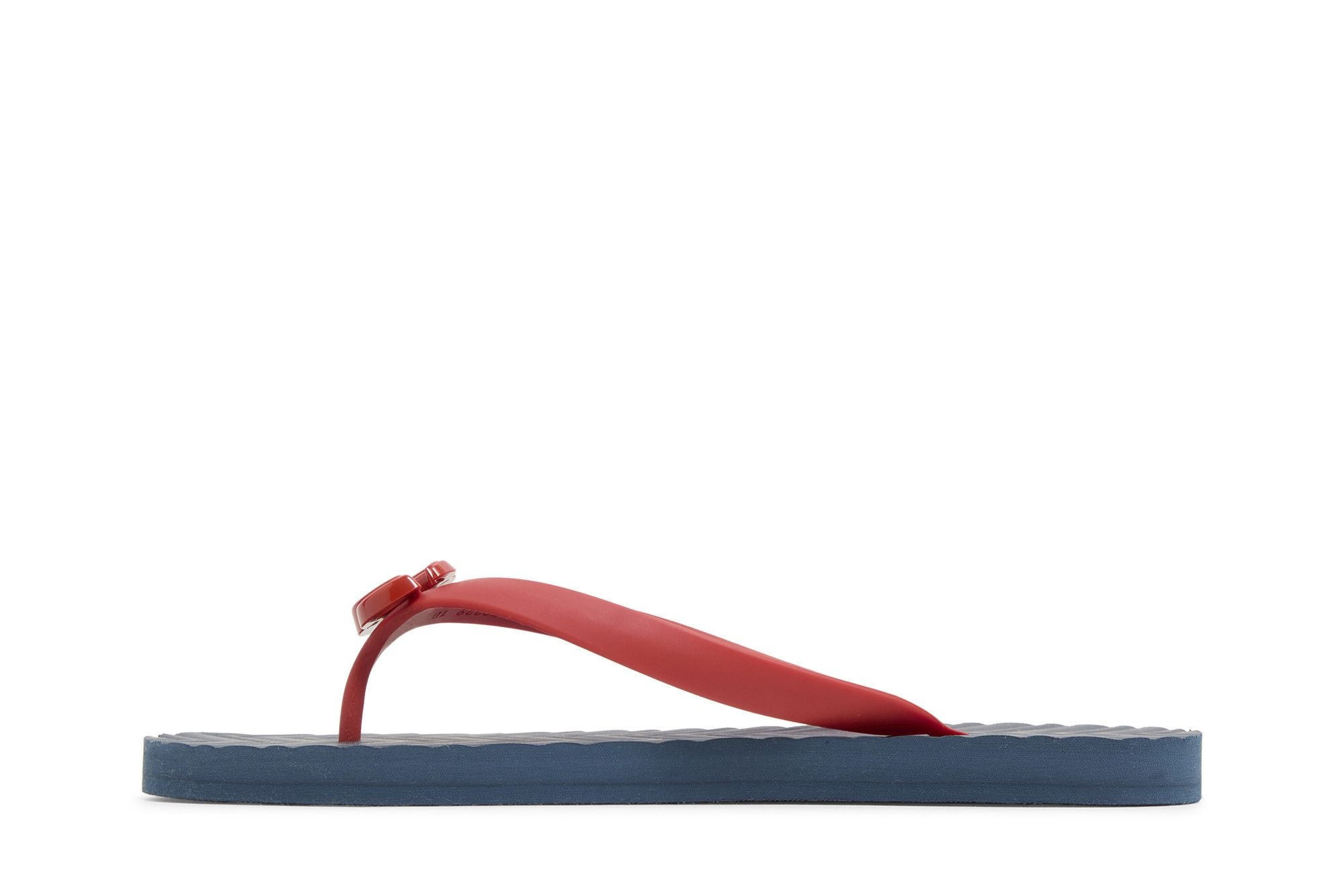 Gucci Thong Sandal 'Blue Chevron Red Resin'