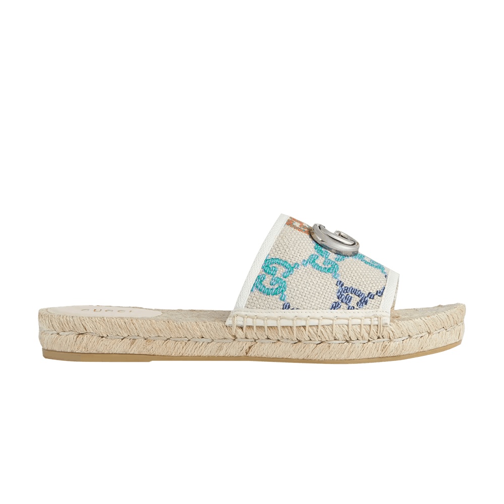 Gucci Wmns GG Espadrille Slide 'Multi'