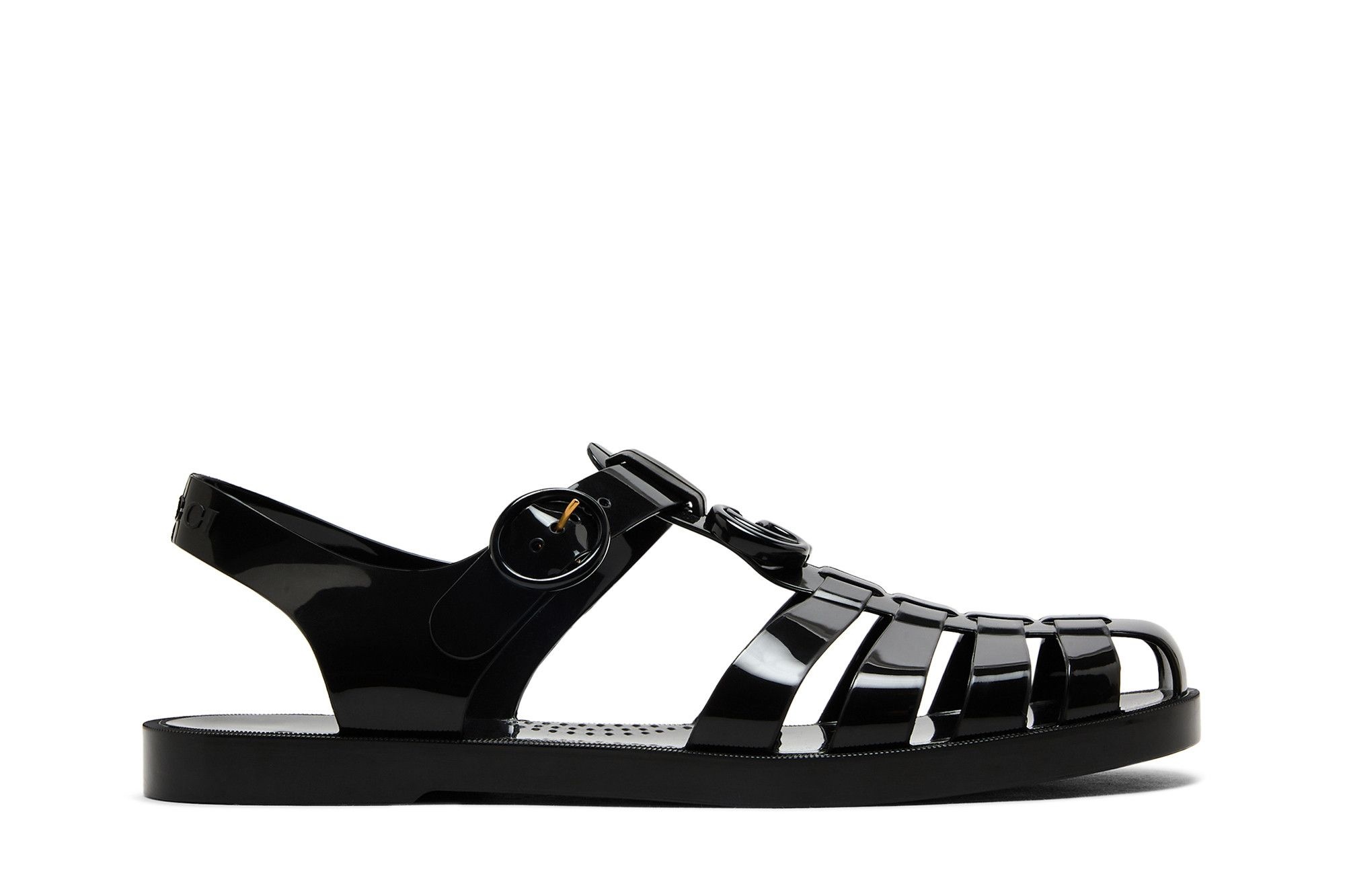 Gucci GG Fisherman Sandal 'Black'