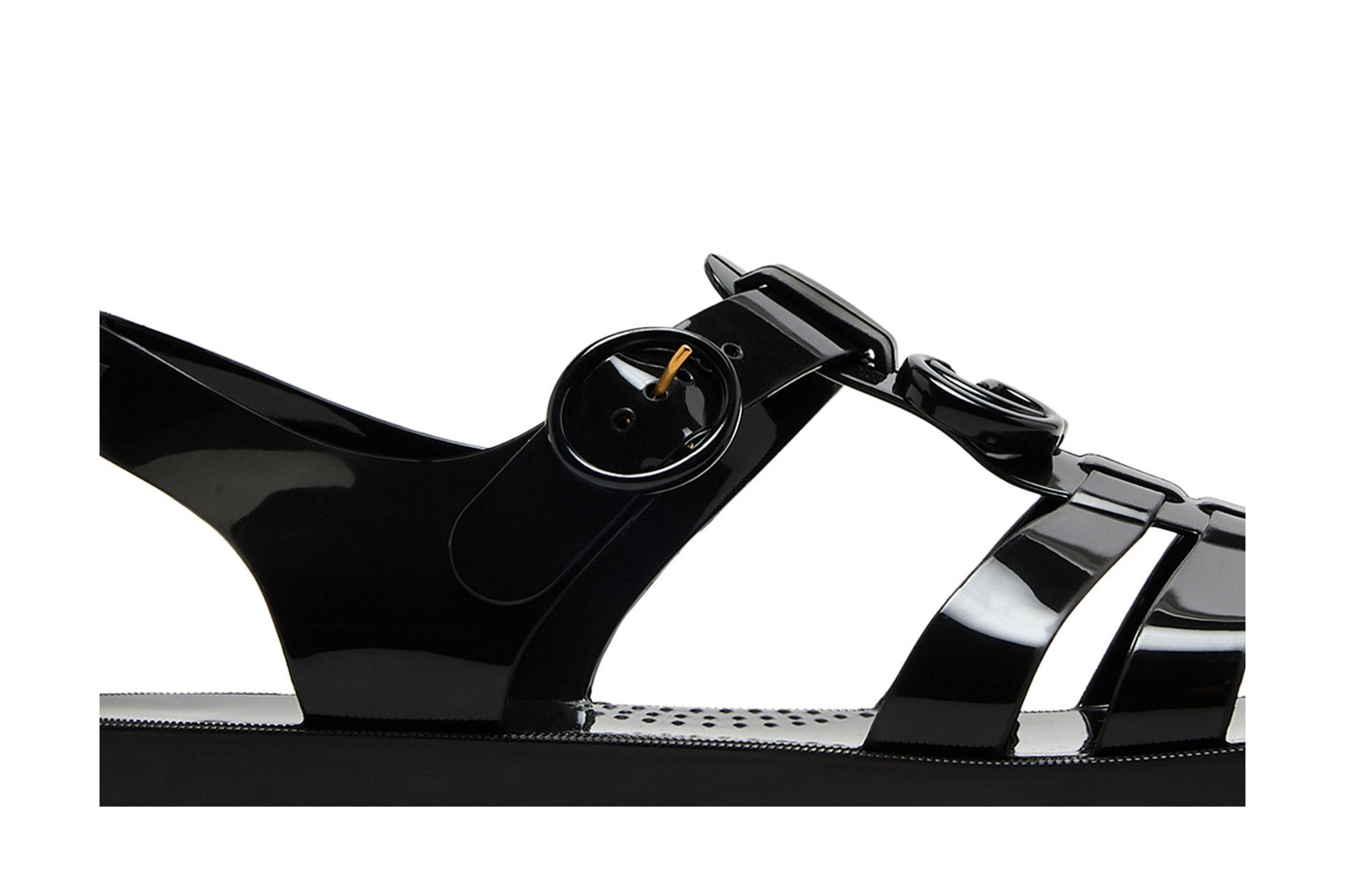 Gucci GG Fisherman Sandal 'Black'