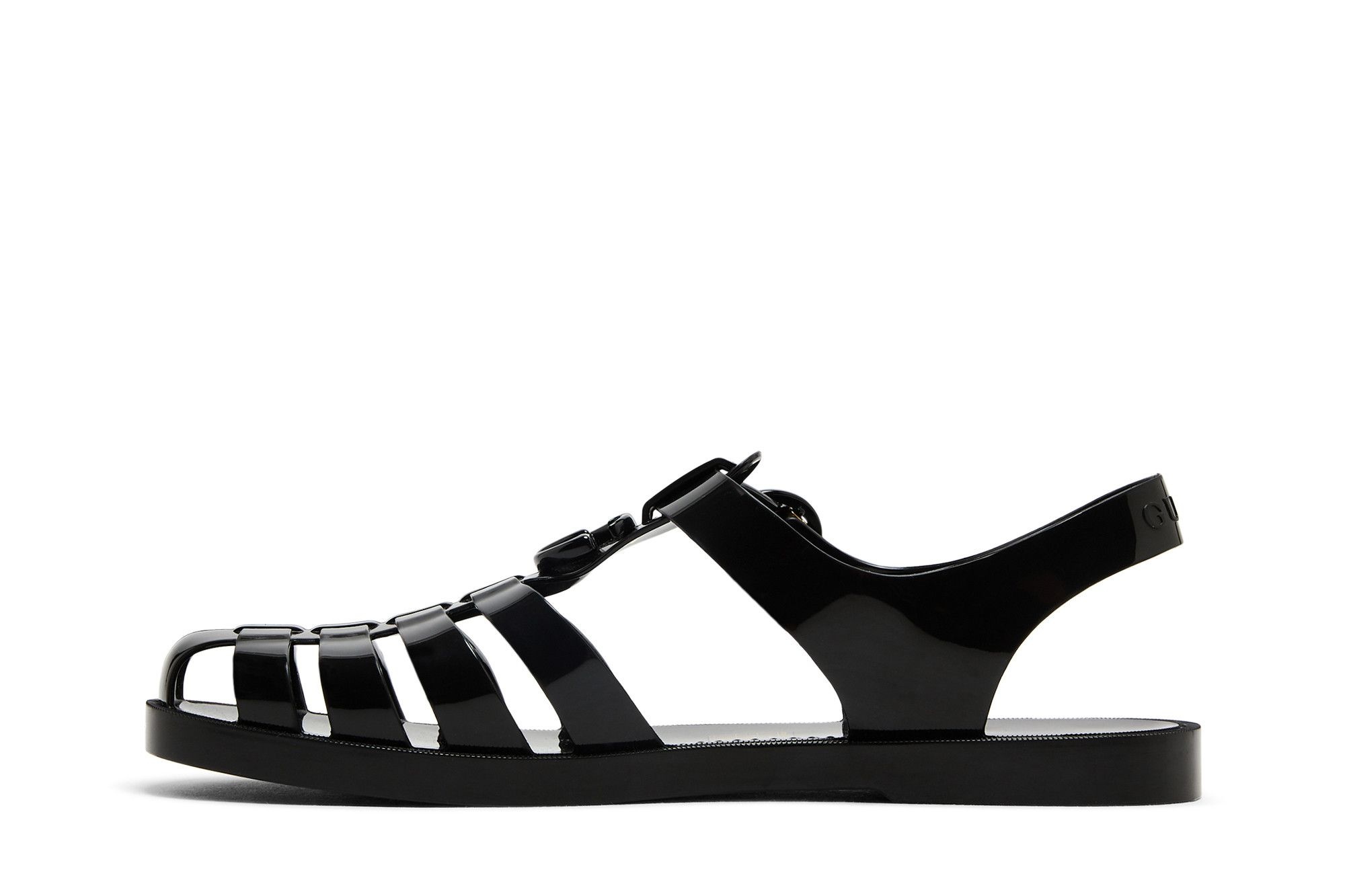 Gucci GG Fisherman Sandal 'Black'