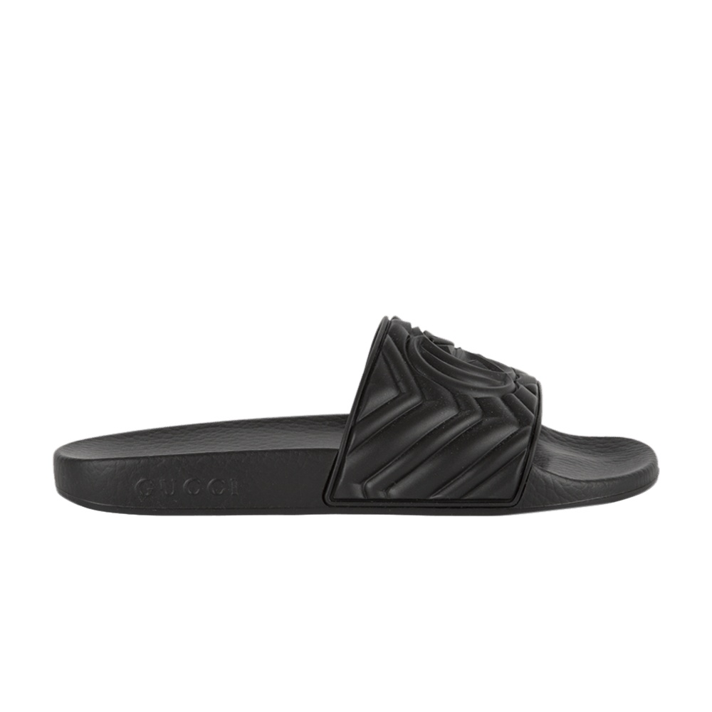 Gucci Wmns Quilted Slide 'Black'
