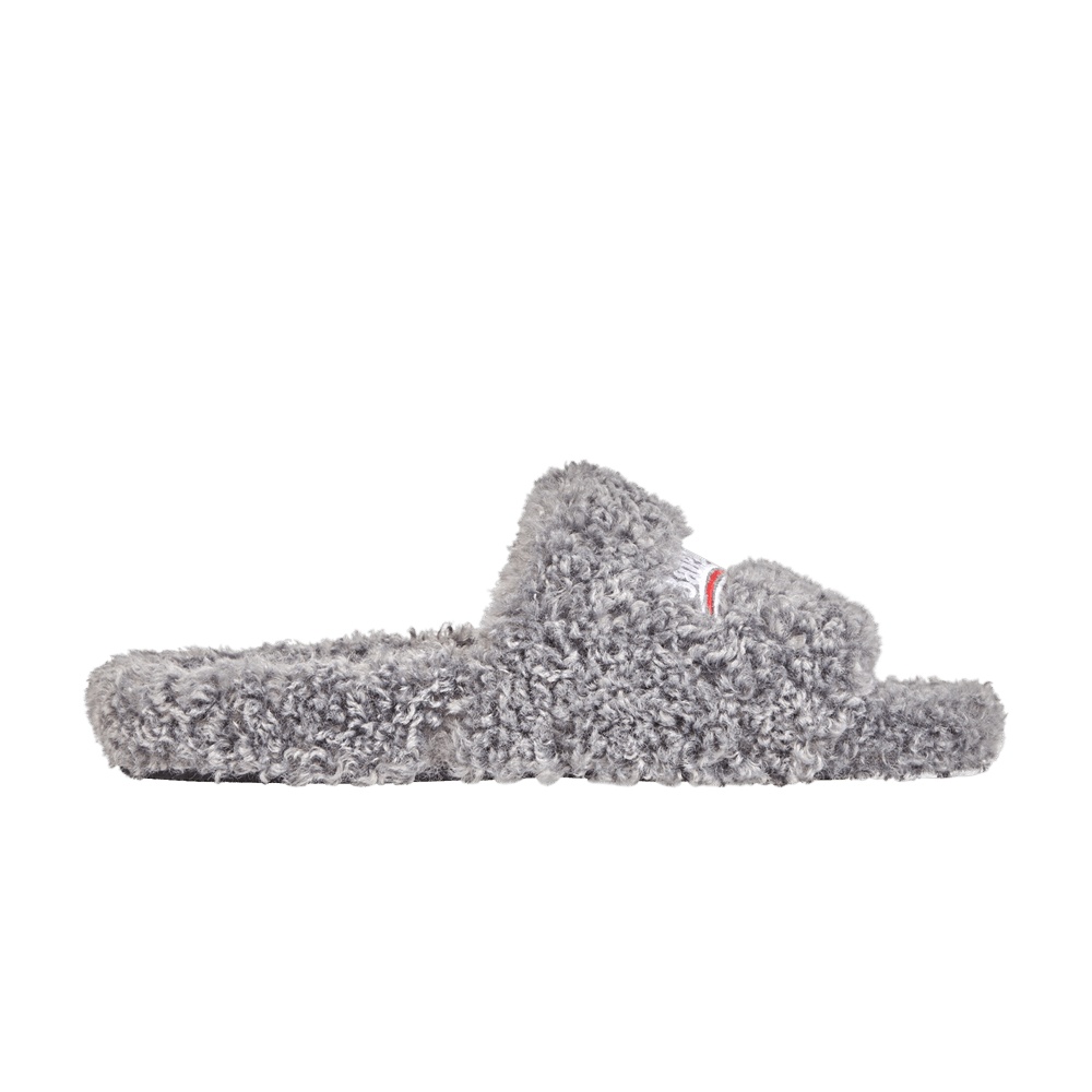 Balenciaga Furry Slides 'Grey'