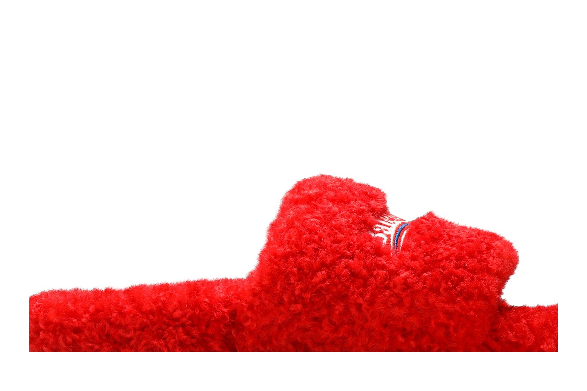 Balenciaga Wmns Furry Slides 'Red'