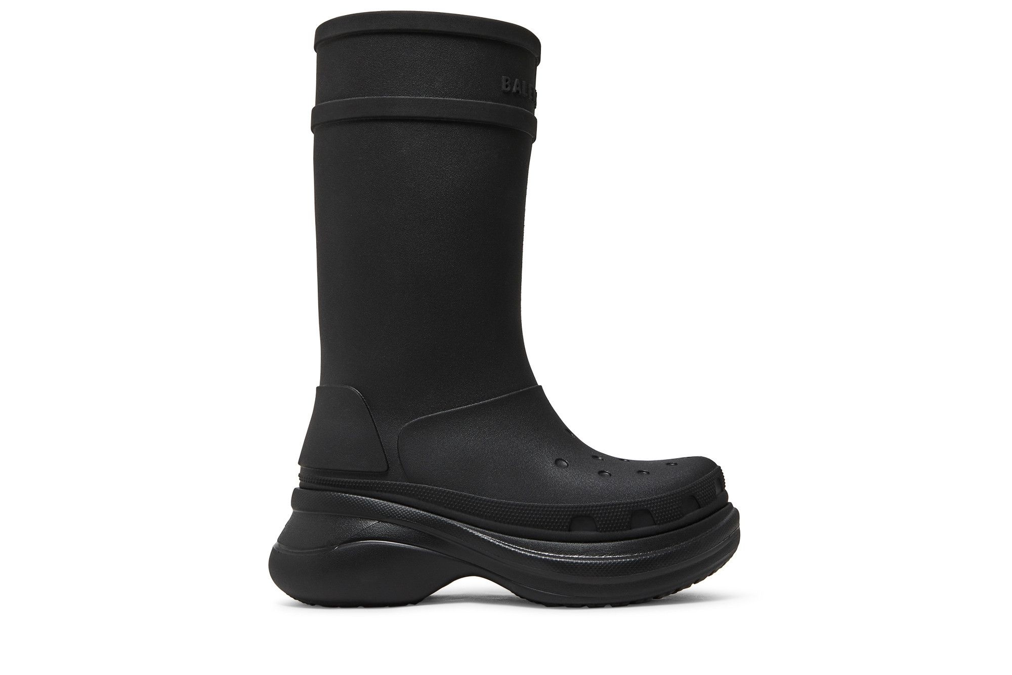 Crocs x Balenciaga Clog Boot 2.0 'Black'