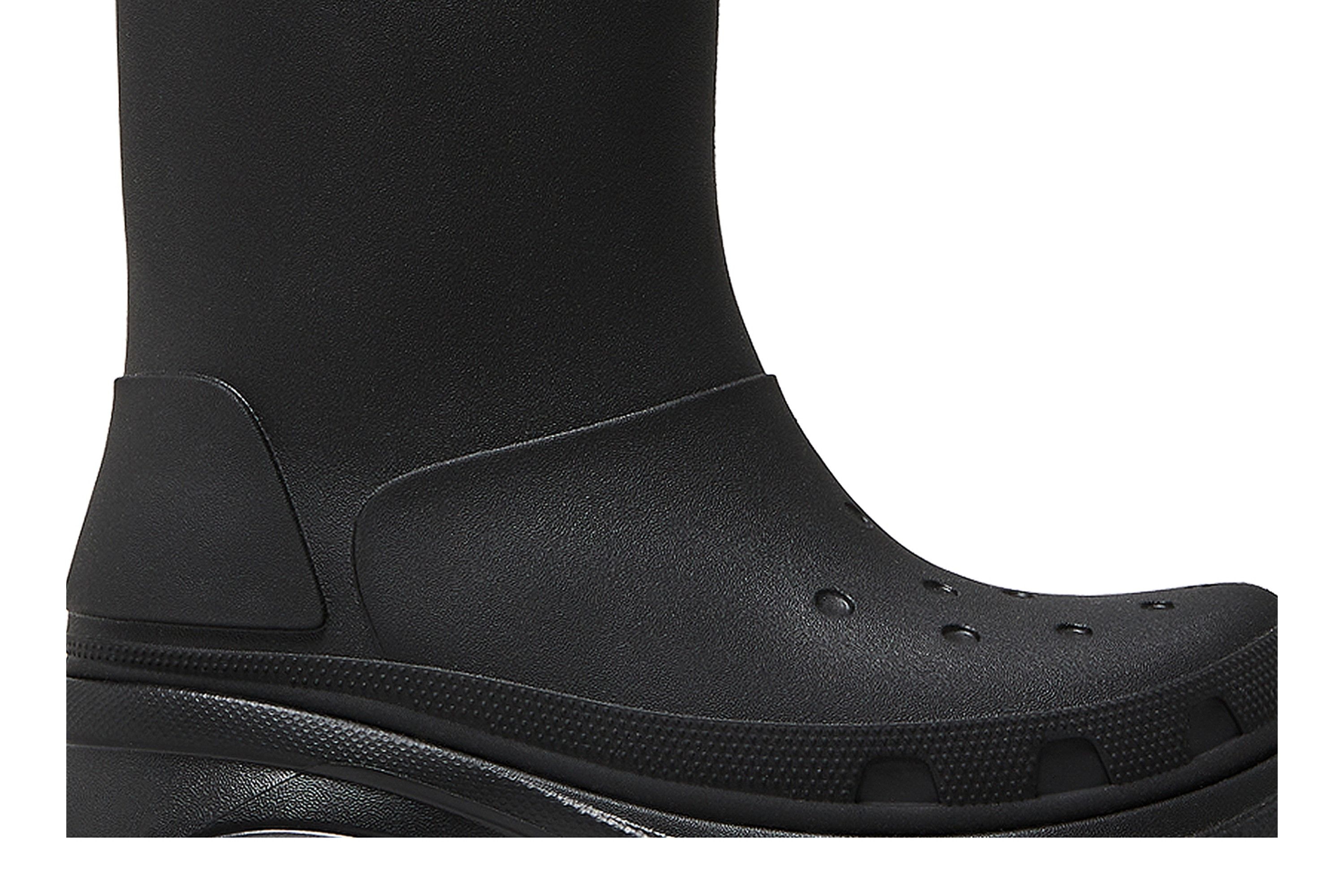 Crocs x Balenciaga Clog Boot 2.0 'Black'