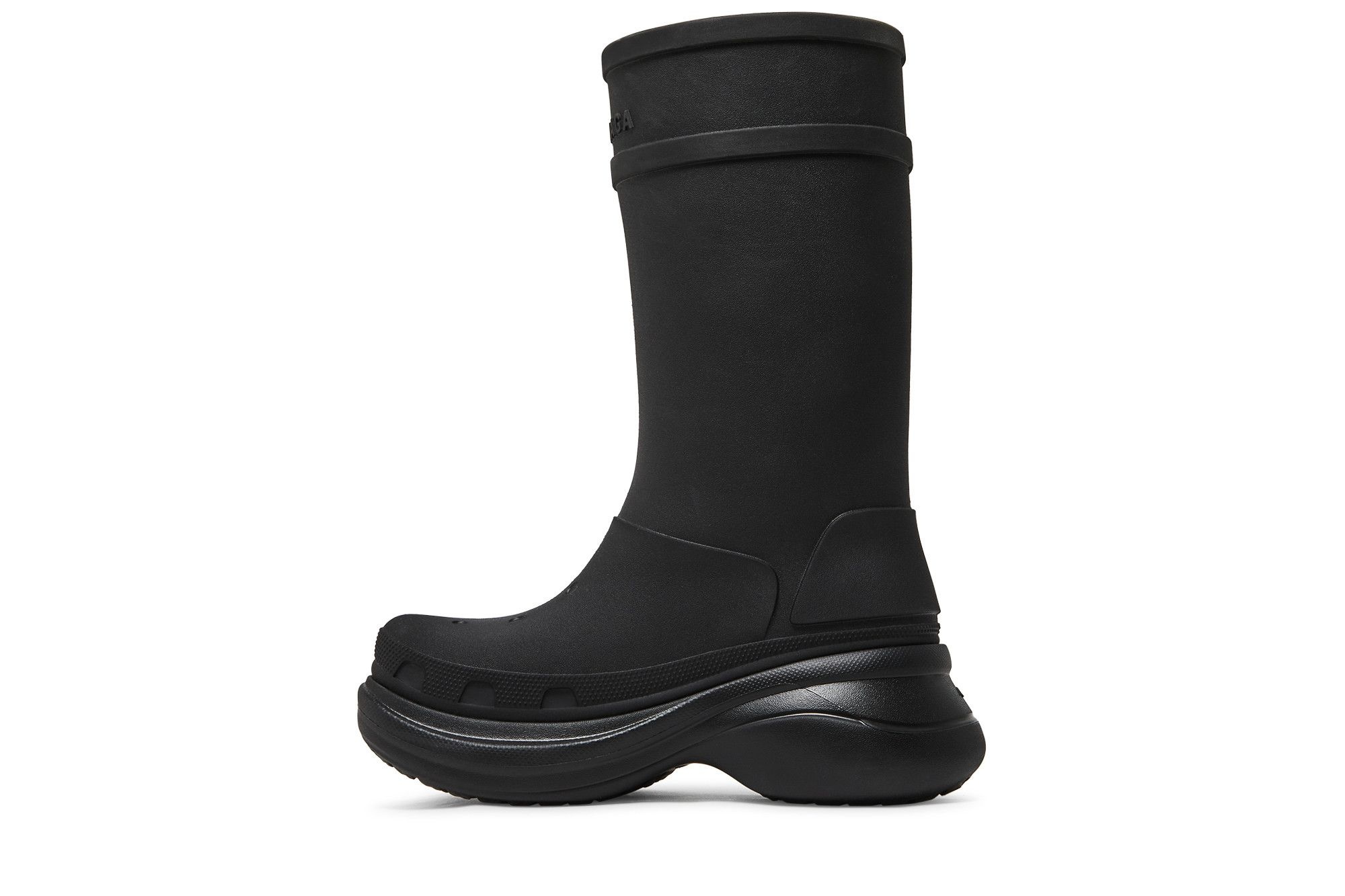 Crocs x Balenciaga Clog Boot 2.0 'Black'