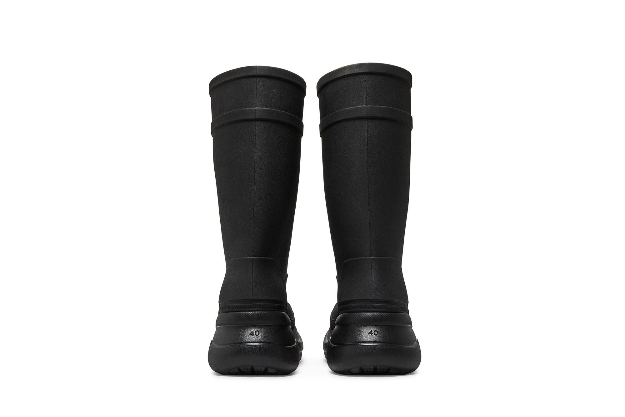 Crocs x Balenciaga Clog Boot 2.0 'Black'