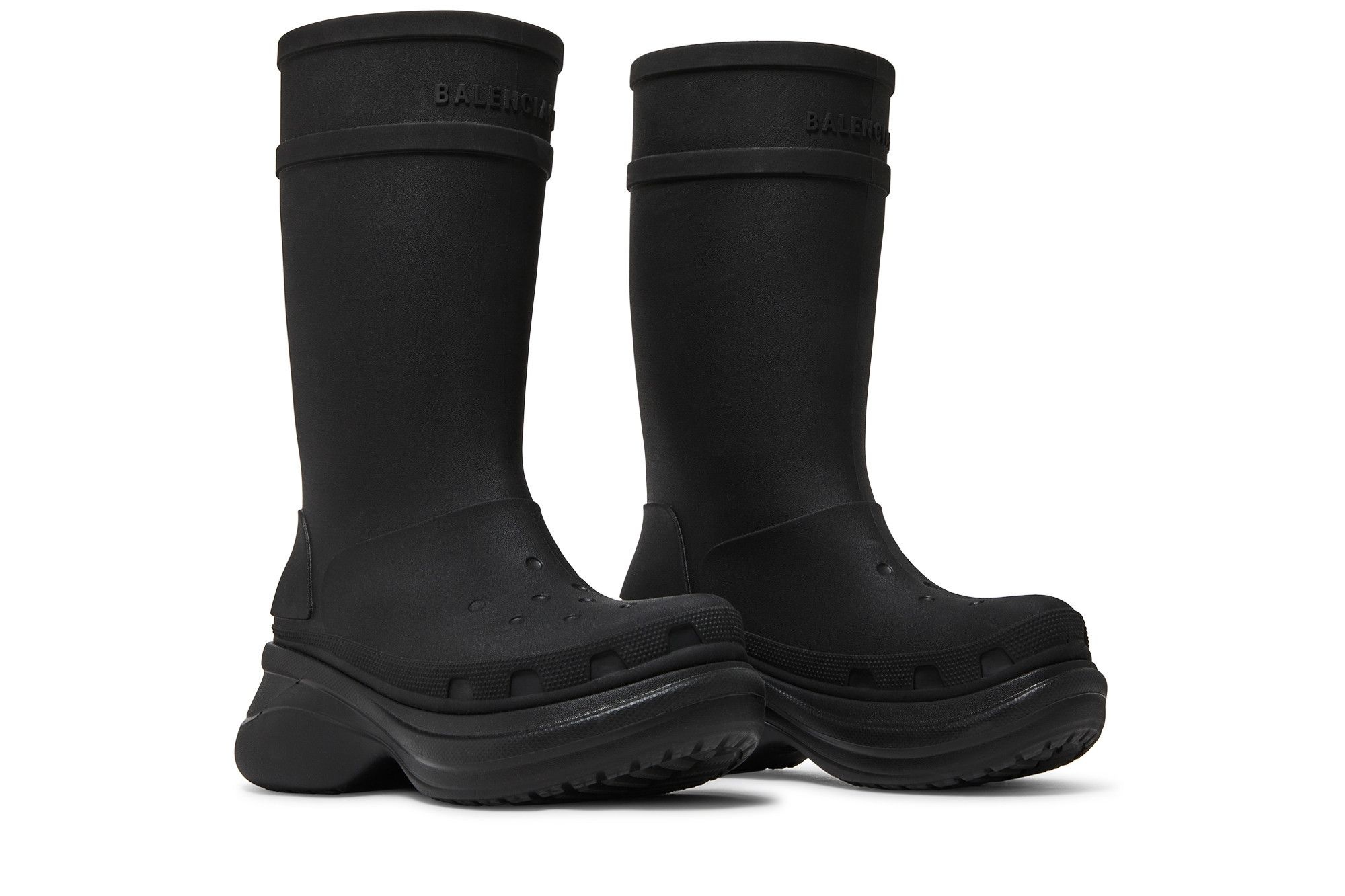 Crocs x Balenciaga Clog Boot 2.0 'Black'