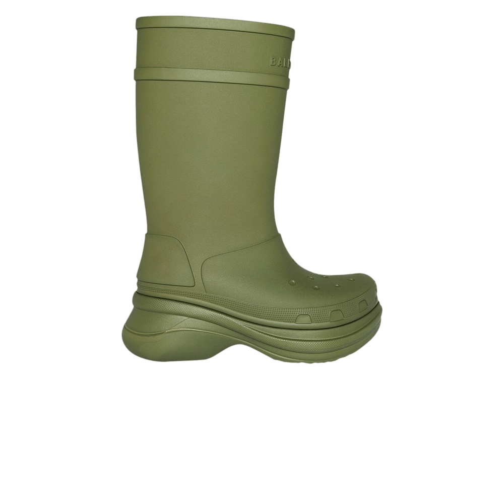 Crocs x Balenciaga Clog Boot 2.0 'Army Green'