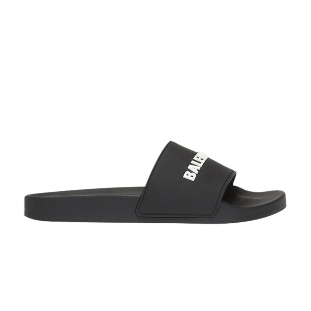 Balenciaga Pool Slides 'Black'