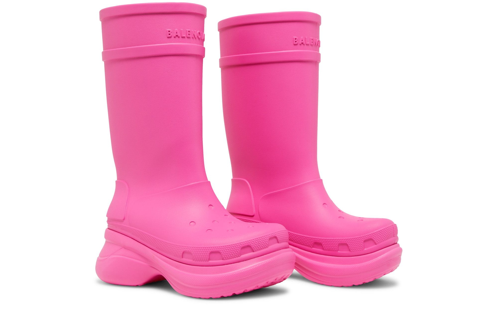 Crocs x Balenciaga Wmns Clog Boot 2.0 'Pink'