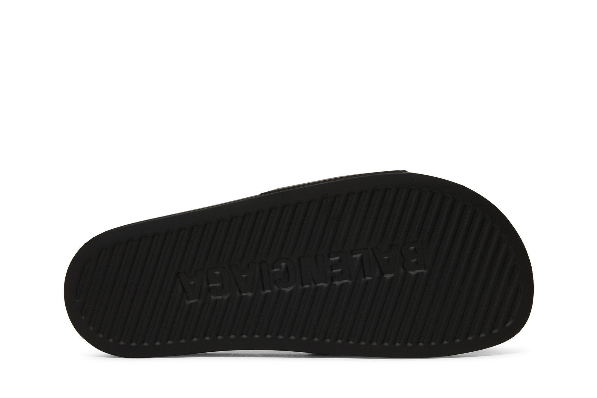 Balenciaga Wmns Pool Slides 'Black Glow'