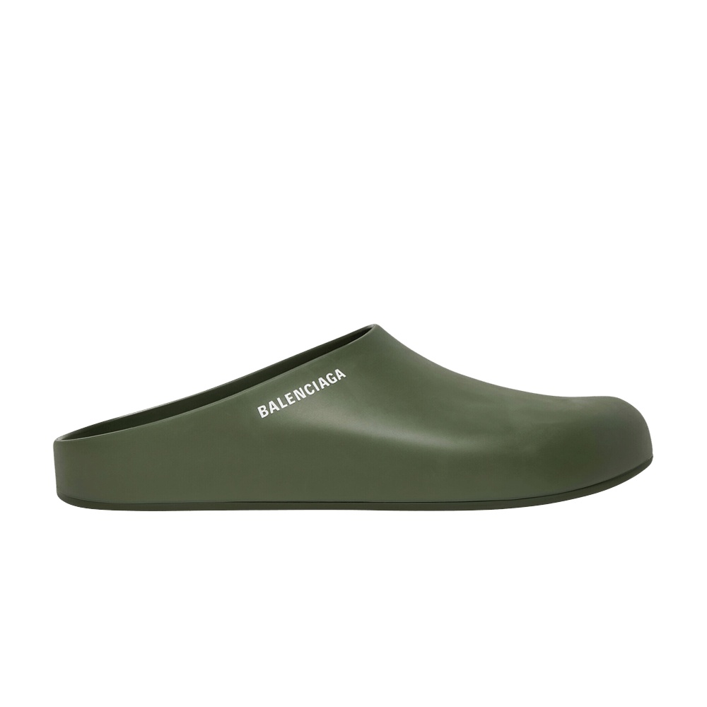 Balenciaga Pool Closed Slide 'Dark Green'