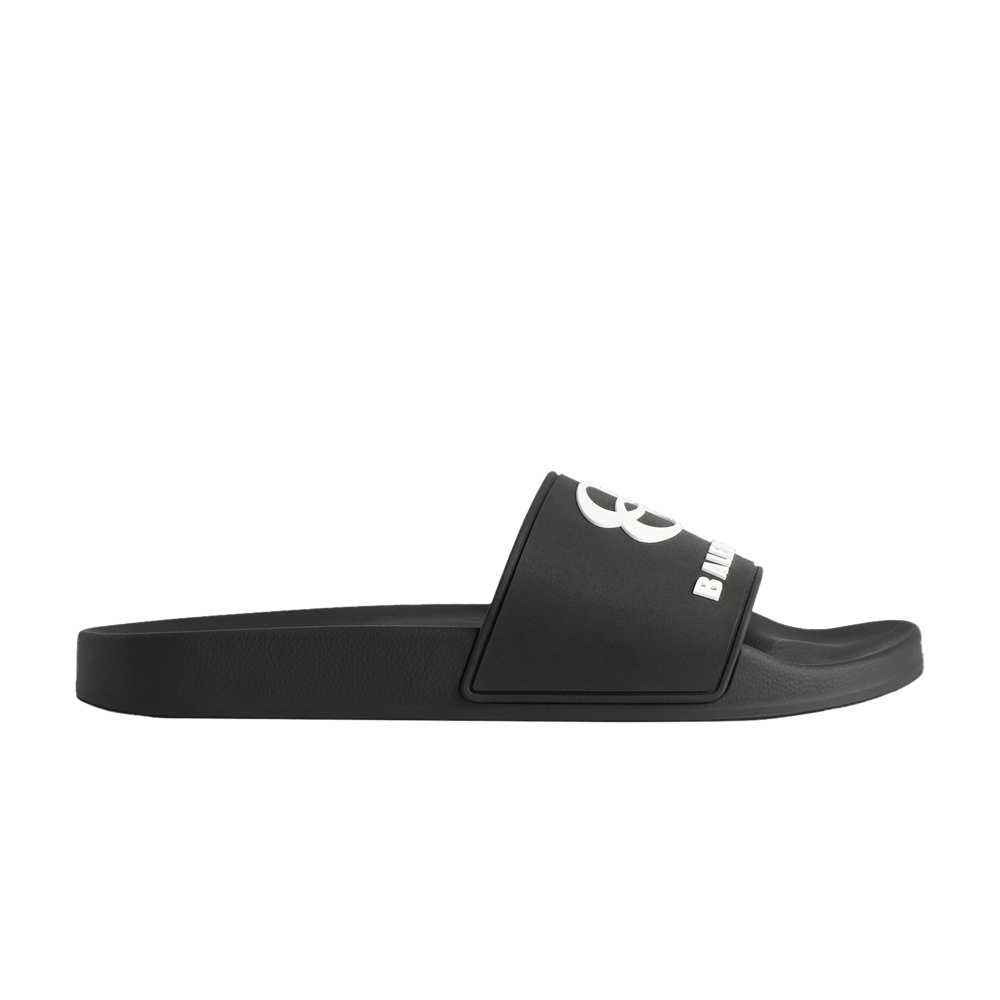 Balenciaga Unity Sports Icon Pool Slides 'Black'