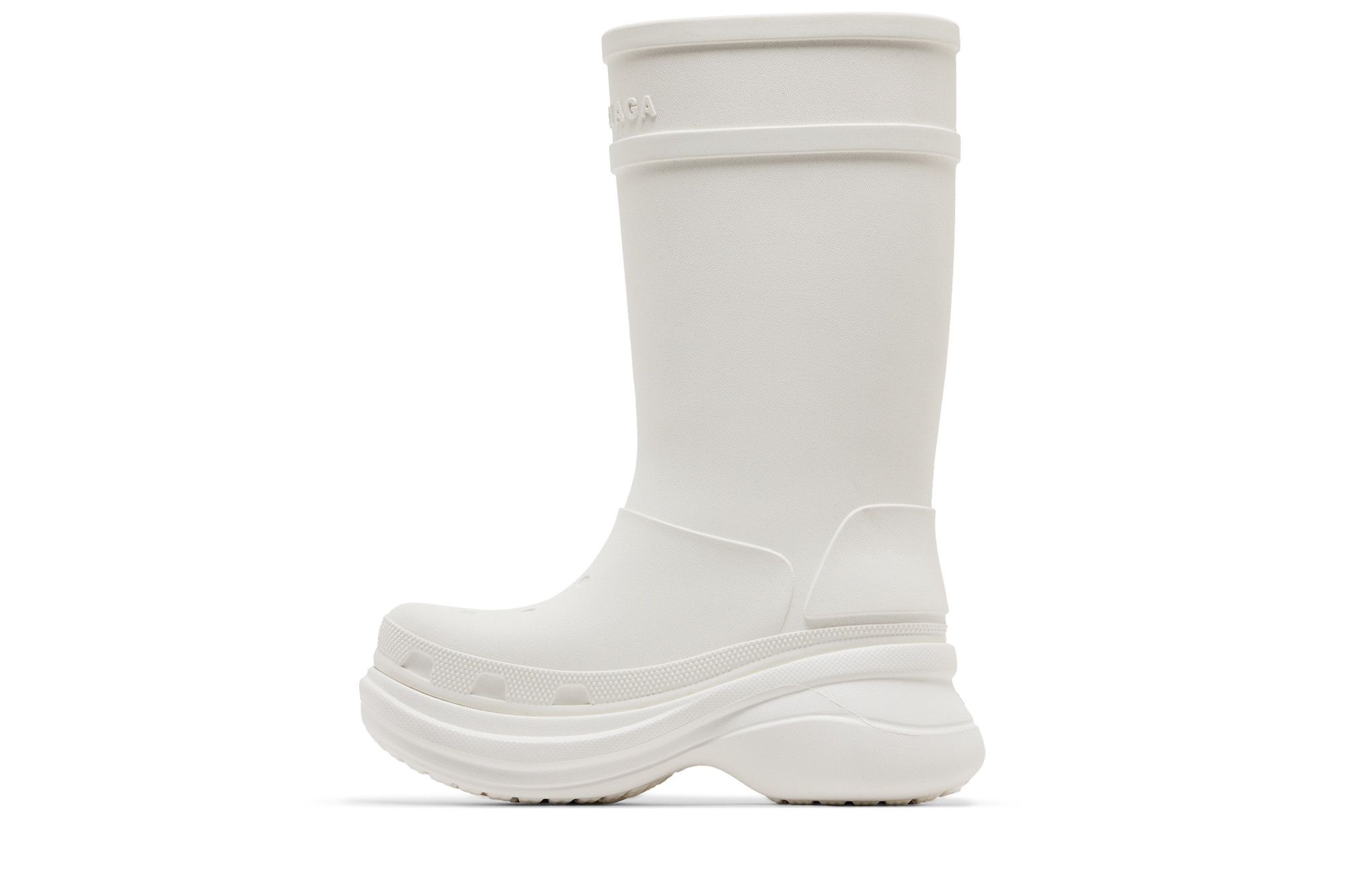 Crocs x Balenciaga Wmns Clog Boot 2.0 'White'